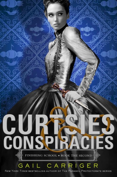 Cover Curtsies & Conspiracies englisch