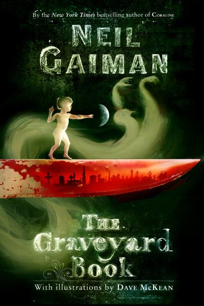 Cover The Graveyard Book englisch
