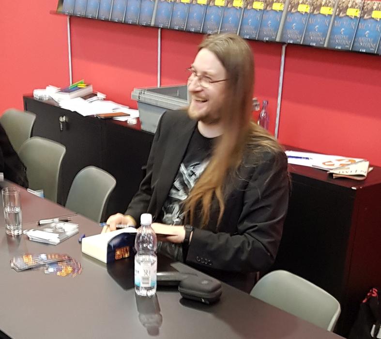 Autor Bernd Otto Robker Leipziger Buchmesse 2017 Autor Bernd Otto Robker Leipziger Buchmesse 2017
