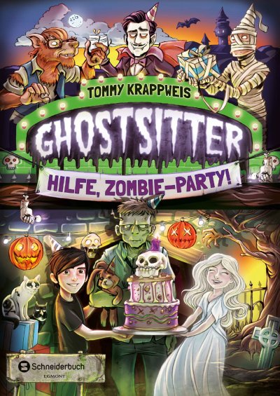 Cover Hilfe, Zombie-Party! deutsch