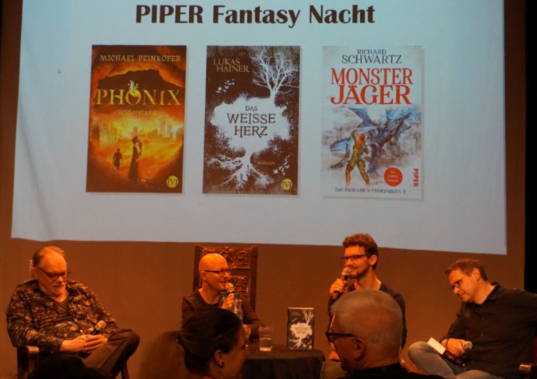 Autoren Richard Schwartz, Lukas Hainer und Michael Peinkofer