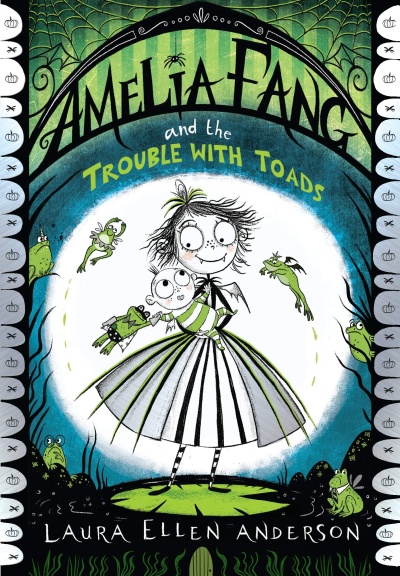 Cover Amelia Fang and the Trouble With Toads englisch Cover Amelia Fang and the Trouble With Toads englisch